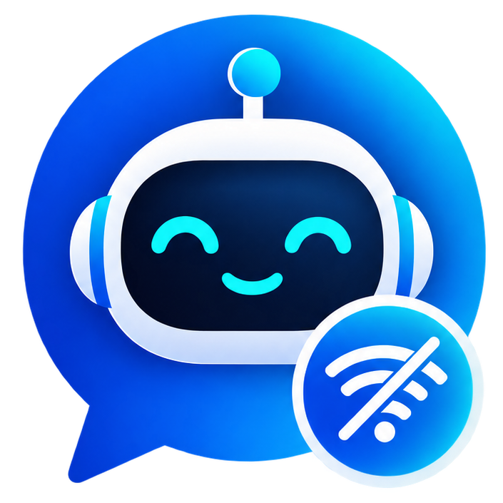 OfChat, the offline AI companion concept